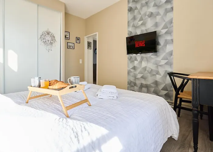 Garden - Supermarket - Park - Wifi - 3 Bedrooms Апартаменты Реймс