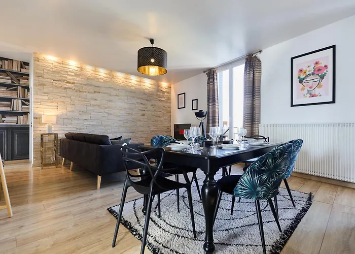 Garden - Supermarket - Park - Wifi - 3 Bedrooms Апартаменты Реймс